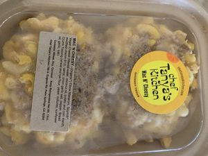 Takeout frozen Mac n Cheesee  at Chef Tanya's Kitchen in Palm Springs