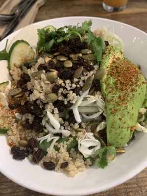 Hippie salad   at Chef Tanya's Kitchen in Palm Springs