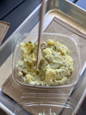 Potato salad   at Chef Tanya's Kitchen in Palm Springs