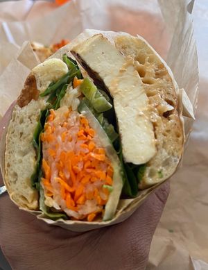 Bahn mi, delish!  at Chef Tanya's Kitchen in Palm Springs