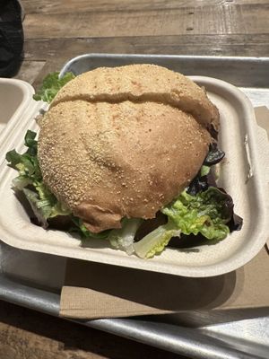 Burger  at Chef Tanya's Kitchen in Palm Springs