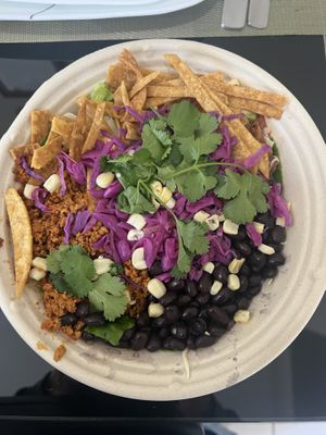 Taco Salad  at Chef Tanya's Kitchen in Palm Springs