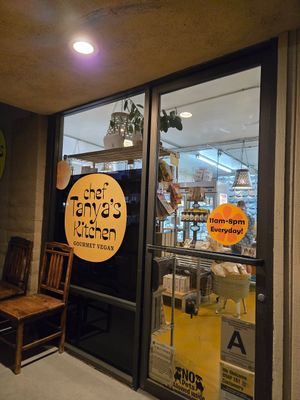 Entrance at Chef Tanya's Kitchen in Palm Springs