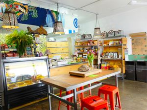 Cute, small space at Chef Tanya's Kitchen in Palm Springs