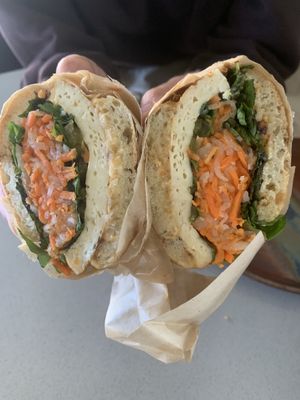 Bahn mi sandwich   at Chef Tanya's Kitchen in Palm Springs