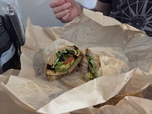 BLTA with tempeh at Chef Tanya's Kitchen in Palm Springs