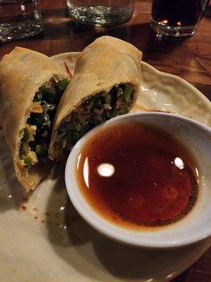 Spring roll at Myers + Chang in Boston