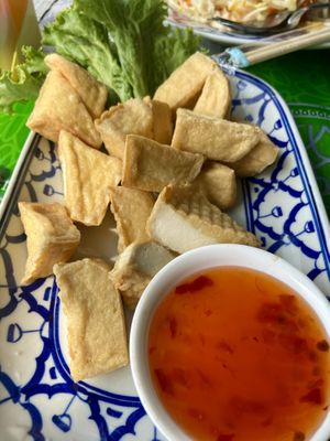 Fried Tofu  at Naga Cafe & Bar in Koh Chang