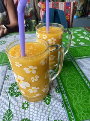 Mango shake  at Naga Cafe & Bar in Koh Chang