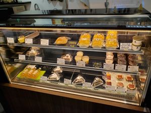 Inside the shop at HiPizza in Taipei