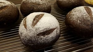 rye bread at HiPizza in Taipei