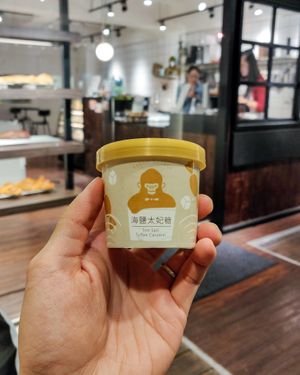 Vegan ice cream at HiPizza in Taipei