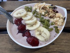 Future bowl, only available for breakfast on Fridays and Saturdays at HiPizza in Taipei