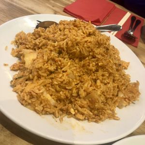Kimchi rice   at Amaysia Restaurant in Newcastle Upon Tyne