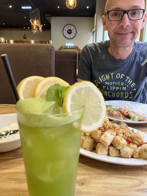 Homemade lemonade   at Amaysia Restaurant in Newcastle Upon Tyne
