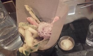 Tempura at La Huerta de Almeria - Huertas in Madrid