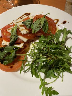 Vegan caprese salad at Marcellos of Douglas in Cork