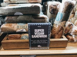 Vegan sandwich at CPH - Retreat - T2 in Copenhagen