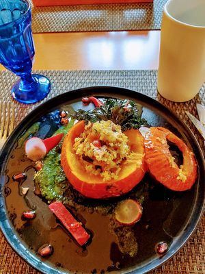 Stuffed 🎃 at Cardamomo in Leiria