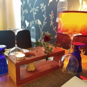 Sala de refeições at Cardamomo in Leiria