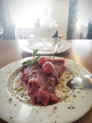 Sobremesa vegan at Cardamomo in Leiria