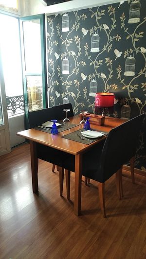 Sala de refeições at Cardamomo in Leiria