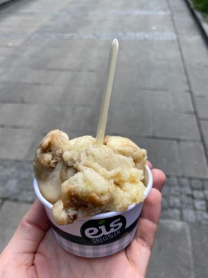Apple Balsamic Sorbet, vegan at Eis Greissler in Linz