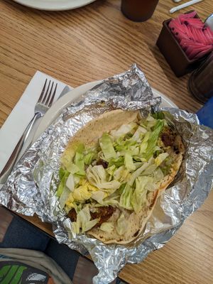 Falafel sandwich at Haji Baba Restaurant and Grocery in Tempe