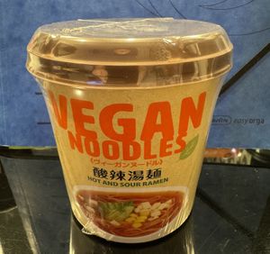 T‘s instant Hot and Sour Ramen.  at Natural Lawson - ARK Hills Front Tower in Tokyo