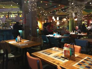 Inside at Turtle Bay in Newcastle Upon Tyne
