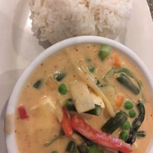 Red Curry Lunch at Phoenix Thai & Japanese in Mooresville
