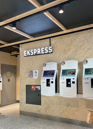 Self order  at MAX in Oslo