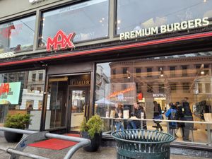 Restaurant front at MAX in Oslo