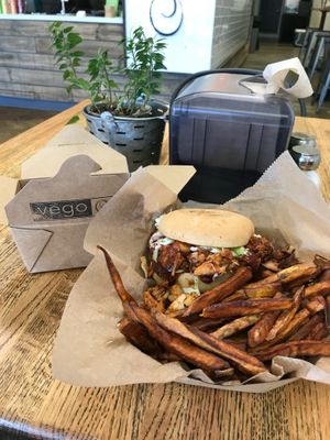 Jackfruit sandwich  at Vego Bistro in Austell