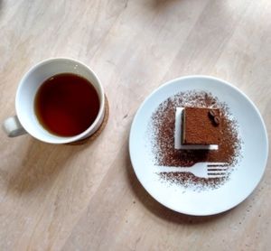 Raw-cake ";Tiramisu"; at Agrus in Lviv