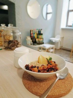 Breakfast at Agrus in Lviv