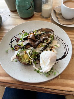 Porty Smash ( remove egg for Vegan)  at The Beach House in Edinburgh