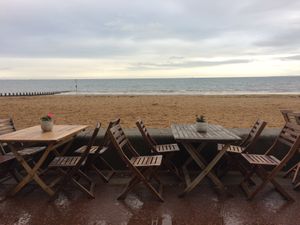 would be nice without the rain at The Beach House in Edinburgh