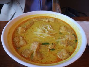 Coconut curry at RJ's Taste of Asia in Orangeville