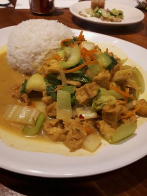 awesome vegan options!  at RJ's Taste of Asia in Orangeville