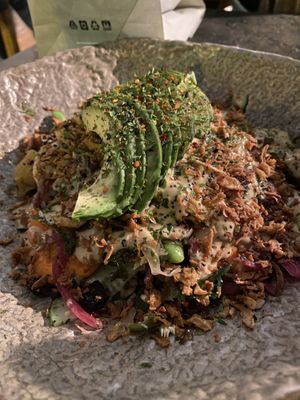 Honest poke bowl  at Honest Greens - Castellana in Madrid