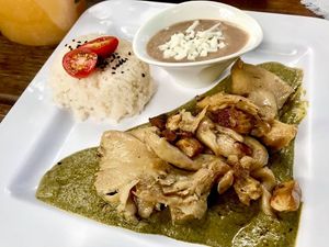 shrooms at Purple-Veg in Mexico City