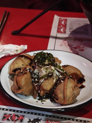 Fried dumplings at KOI Beer & Dumplings in Buenos Aires