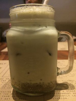 chia drink at The Wholesome Table in Metro Manila
