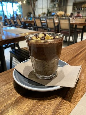 Cocoa chia pudding  at The Wholesome Table in Metro Manila
