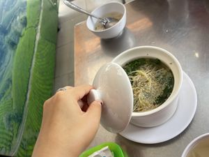 Seaweed soup   at Thien An Phat in Ho Chi Minh City