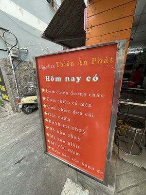 Hotpot menu   at Thien An Phat in Ho Chi Minh City