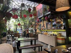 Inside the shop   at Metta Vegetarian in Ho Chi Minh City