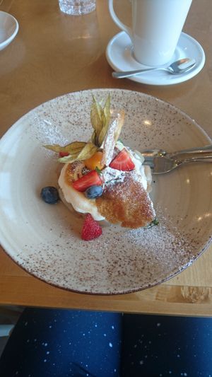 Pear salad at Trickster Tihane in Tartu