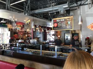 Interior at Mod Pizza in Sammamish